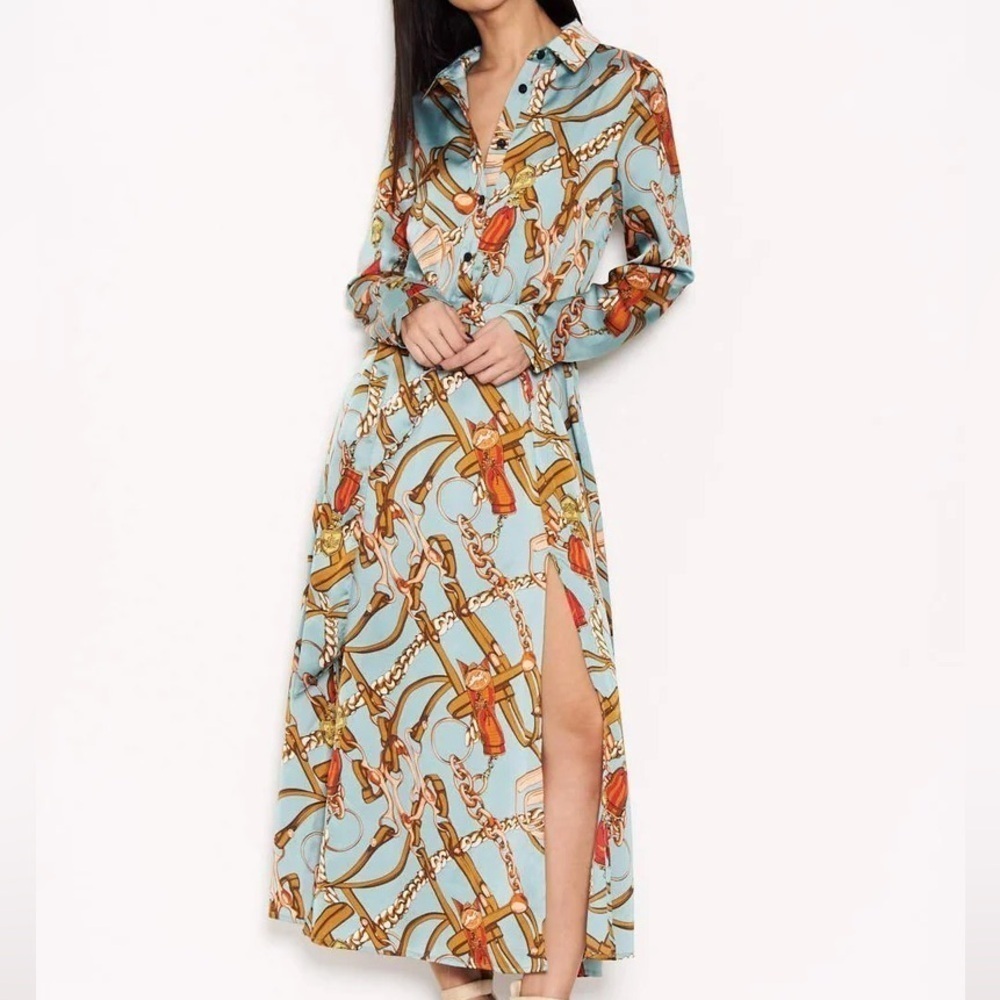 AX Paris Patterned Maxi Dress - Picture 2 of 7